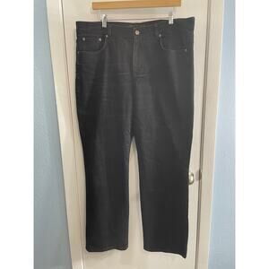 Vintage Lauren Jeans Co Size 16 High Rise Dark Wash Modern Slim Office